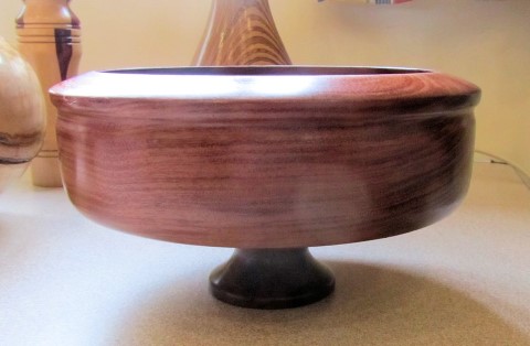 Bowl on a raised foot by Tony Flood